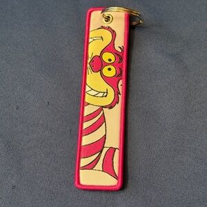 Disney Cheshire Cat like new keyring keychain